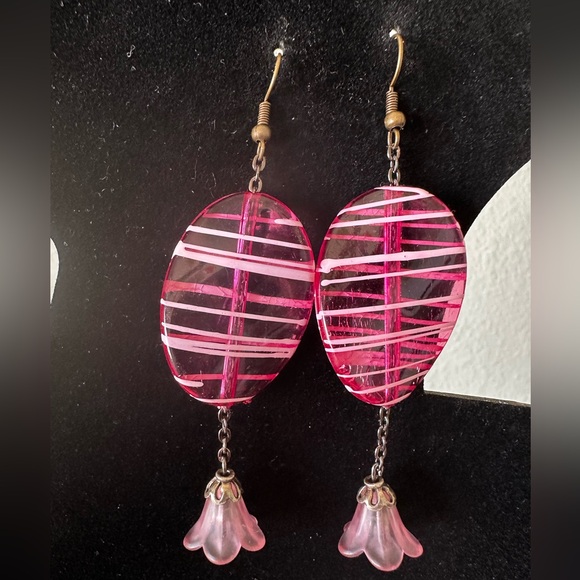 Handcrafted Vintage Earrings - Picture 1 of 2